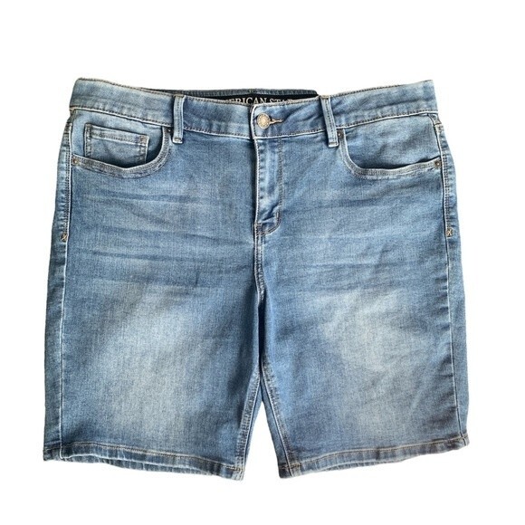 American Star Denim Shorts Size 16 - Picture 1 of 5